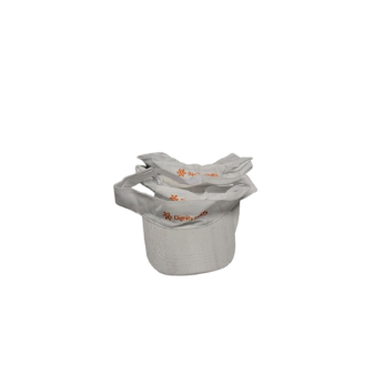 Dignity health logo, Orange Text, White Visor 4pack