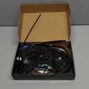 Interior Car LED Strip Lights, Acrylic LED Lights for Car with Dynamic Dreamcolor Chasing, Ambient Lighting Kits Music Sync Wireless APP and RF Remote Control (6 in 1) (6 pieces (dimensions not specified))