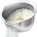 DOPMEP Rice Washer Strainer Bowl, Stainless Steel Colander with Side Drainers  Ideal for Soaking, Washing, Cleaning, and Rinsing Rice, Fruits, Vegetables & Beans, Versatile Kitchen Tool