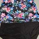 Yonique Tankini Swimsuits for Women Tummy Control Bathing Suits Two Piece Tankini Tops with Bikini Bottoms Plus Size Swimwear Colorful Floral XXL