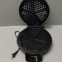 Mueller Heart 5 Waffle Maker, Waffle Iron, Adjustable Browning Control & Nonstick, Cool Touch Handle, Easy to Clean, Small Kitchen Appliances