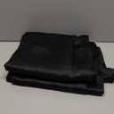 MIULEE Black Blackout Curtains for Bedroom Living Room 63 Inches Long 2 Panels, Thermal Insulated Room Darkening Drapes Solid Grommet Top Noise Reduction Light Blocking Halloween Window Treatments