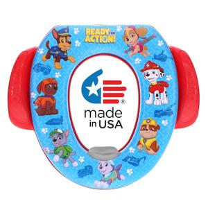 Nickelodeon PAW Patrol "Rescue Pups" Soft Potty Seat and Potty Training Seat - Soft Cushion, Baby Potty Training, Safe, Easy to Clean