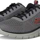 Skechers Men's Track Leshur Casual, Memory Foam, Machine Washable, Vegan, Lightweight Mesh, Traditional Lace-up 10.5