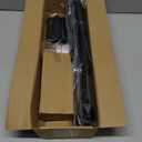 Abiglifty 36-75 Inches Curved Shower Curtain Rod, Adjustable Splicing Shower Curtain Rod, Rustproof Curved Shower Rods, Round Shower Rod for Bathroom, Bathtub, Stall, Need to Drill,Black