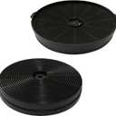 2 Pack CFK1-TM Charcoal Filter Replacement for Cosmo Range Hoods UMC30, UC30, UMC36, UC36, Also Replacement for Tieasy USGDCF-G, JOEAONZ YYCF02 & FIREGAS CC170