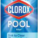 Clorox Pool&Spa Swimming Pool Sink to Clear Flocculant, Sinks Debris, Dead Algae, Large Particles & Other Matters to Pool Floor, 1 Quart (Pack of 1)