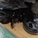 5 Inch Swivel Caster Wheels, Set of 4 Heavy Duty, Locking Industrial Casters with Brake, Black, Stainless Steel, Polyurethane, Double Safety Brakes and 360 Swivel for Maximum Flexibility