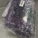 OLANLY Bathroom Rugs Sets 3 Piece, Soft Absorbent Microfiber Bath Mats and U-Shaped Contour Toilet Rug, Plush Shaggy Bath Mat Set for Bathroom (36"x24"+24"x16"+24"x20", Mauve )