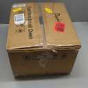 Davivy 5.5QT Cast Iron Dutch Oven with Silicone Baking Mat, 10" Round Bread Dutch Oven, Sourdough Bread Baking Pan, Enameled Cast Iron Bread Oven - Light Grey