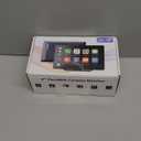 Portable Carplay Screen for Car 5K Dash Cam, 9" Wireless CarPlay & Android Auto Car Audio Receivers with 1080p Backup Camera, Bluetooth/GPS Navigation/Voice Control/Mirror Link (Black)