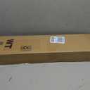 DEZ FURNISHINGS Cordless 2" Signature Faux Wood Blind, 28" W x 60" H, Embossed White