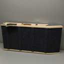 Dog Ramp for Bed, 64" Long Foldable Pet Ramp for Small Large Dogs, Dog Ramps for High Beds Car, High Traction with Platform 6 Adjustable Heights 24" to 30" Up to 220LBS, Wood (64"X 17inch)