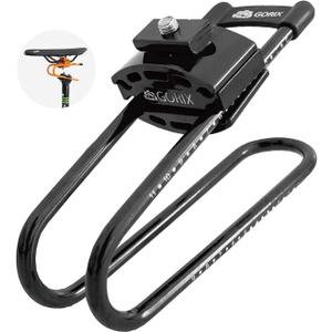 GORIX Bike Saddle Suspension Spring Steel Shock Absorber MTB Road Bicycle (GX-SSP(Global Edition)) (Matt Black)