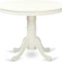 Round Pedestal Table by East West Furniture