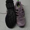 Adidas Women's Ax2s Hiking Sneaker (8, Preloved Fig/Black/Green Spark)