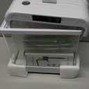 Fish Tank 2.2 Gallon,Small Fish Tanks Kits,Aquarium Fish Tank Starter Kit with 3-in-1 Silent Pump and 7 Color Led Light,with Temperature Display,for Fish,Shrimp,Betta(Black-2.2 Gallon)