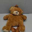 Cute Fuzzy Bear Backpack Stuffed Animal Backpack Kawaii Bunny Backpack Fluffy Shoulder Bag Casual Daypack for Girls (Khaki)