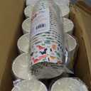 Glad for Kids Dinosaur Paper MINI Snack Bowls, Lids Not Included - Disposable Paper Cups with Dino Design for Kids, Heavy Duty Small Size, 6 Ounces, 20 Count - Pack of 10 