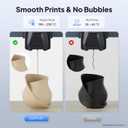 DEEPLEE PLA Basic 1.75mm 3D Printer Filament, 3D Printing Filament with Dimensional Accuracy +/- 0.02 mm, Neatly Wound, No Clogging, Best for Beginners, Fits for Most FDM 3D Printers 1KG Black