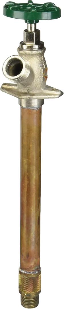 ARROWHEAD BRASS & PLUMBING 456-08LF 8" BRS Wall Hydrant