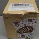 SUSTEAS Electric Kettle - 57oz Hot Tea Kettle Water Boiler with Thermometer, 1500W Fast Heating Stainless Steel Tea Pot, Cordless with LED Indicator, Auto Shut-Off & Boil Dry Protection, Beige