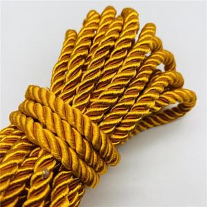 OXCOWNIU 6mm Twisted Rope 3 Woven Thread for Curtain Tying Home Decoration Decorative Clothing and Jewelry Crafts (One Size)