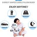 Franco Kids Bedding Soft Plush Cuddle Pillow Buddy, One Size, Abominable Yeti