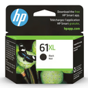HP 61XL Black High-yield Ink | Works with DeskJet 1000, 1010, 1050, 1510, 2050, 2510, 2540, 3000, 3050, 3510; ENVY 4500, 5530; OfficeJet 2620, 4630 Series | Eligible for Instant Ink | CH563WN