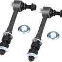 Detroit Axle - Rear Sway Bars for 2008-2017 Chevy Equinox Torrent, 2010-2017 GMC Terrain, 2 Stabilizer Sway Bar End Links Set 2011 2012 2013 2014 2015 2016 Replacement