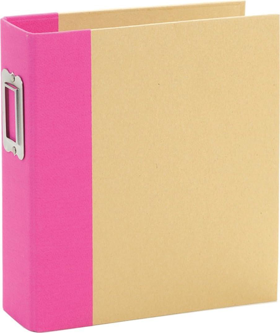 Simple Stories SNAP BINDER 6X8 PINK, us:one size Simple Stories SNAP BINDER 6X8 PINK, us:one size
