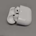 Apple AirPods 4 Wireless Earbuds, Bluetooth Headphones, Personalized Spatial Audio, Sweat and Water Resistant, USB-C Charging Case, H2 Chip, Up to 30 Hours of Battery Life, Effortless Setup for iPhone