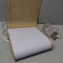 Burlap Lampshades Set of 2, 11.6" Top x 12.6" Bottom x 9.8" High, Brown Drum Shades for Table & Floor Lamps (Spider Fitter), Hand Crafted, Assembly Required
