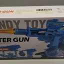Automatic Electric Water Gun for Adults and Kids, Blue with LED Lights