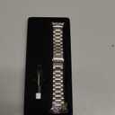 Anlinser No Tool Needed Bands Compatible with Apple Watch Band 42mm 41mm 40mm 38mm for Women Men, Stainless Steel Metal Strap Designed for Series 11 10 9 8 7 6-1 SE (Silver)