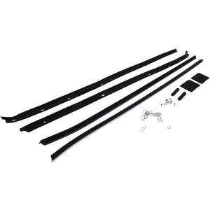 HOLDWELL Window Sweeps Felts Weatherstrip Kit Set of 4 KG2018A Compatible with 1970-1981 Chevrolet Camaro Pontiac Firebird Trans Am