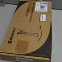 Single LCD Computer Monitor Free-Standing Desk Stand Mount Riser for 13 inch to 32 inch screen with Swivel, Height Adjustable, Rotation, Vesa Base Stand Holds One (1) Screen up to 77Lbs(HT05B-001)) (Black)