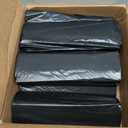 Delxo 55-60 Gallon Trash Bags, 150 Count, 40×54'' Large Black Garbage Bags – Light-to-Medium Duty Star-Seal Can Liners for Commercial, Lawn and Leaf Bags – Bulk Value Pack, Made in USA