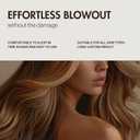 Heatless Hair Curler Overnight Blowout Hair Rods Curling Set No Heat Jumbo Rods to Sleep In Velvet Hair Rollers with Satin Hair Scarf 3 PCs Chocolate