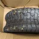 15x6.00-6 Heavy Duty Lawn Mower Tire, Tubeless Front Tire for Riding Mower Tractor Golf Cart, 570 lbs Load Capacity, Metal Construction