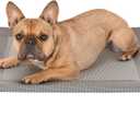 FurHaven Elevated Pet Cots - Cooling & Breathable Nylon Mesh Hammock for Small Dogs & Cats/Easy-to-Assemble / / Durable and Reinforced/Perfect for Rest & Relaxation Outdoors - Graphite Gray, Small (36" x 25.5" x 8")