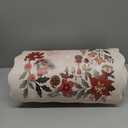 Lahome Floral Christmas Rug, 2x3 Kitchen Christmas Rugs for Entryway Ultra-Thin Washable Christmas Rugs Indoor,Soft Door Mat Indoor Entrance Holiday Carpet for Entry Bedroom, Beige/Multi