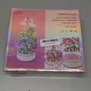 Flowers Music Box Building Block Kit with Light, 713PCS Decoration Rotating Music Box Building Set, Adults or Kids Unique Home Décor, Building Block Ornaments