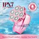 Electric Razors for Women - 120min Cordless Painless Hair Remover with 7D Floating Head - Waterproof Wet Dry Women's Electric Shaver for Legs Face Bikini Line