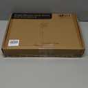 WALI Single Monitor Stand up to 32 Inch Screens, Freestanding Single Monitors Arm Desk Mount, Universal VESA Monitor Mount 75x75/100x100mm, Adjustable Height and Angle (MF001), Black