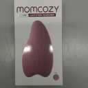 Momcozy Warming Lactation Massager 2-in-1, Soft Breast Massager for Breastfeeding, Heat + Vibration Adjustable for Clogged Ducts, Improve Milk Flow, Engorgement (Red)