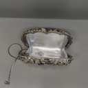 Rose Flower Crystal Purses Sparkly Rhinestone Evening Clutch for Women Wedding Party Cocktail Handbags
