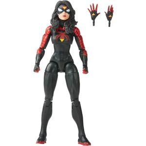 Marvel Legends Series Jessica Drew Spider-Woman, Spider-Man Legends Collectible 6 Inch Action Figures, 2 Accessories
