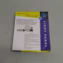 Flat Book Lights for Reading at Night in Bed Clear LED Book Page Light Bookmark Light for Reading Illuminator Panel Plate Lamp Board Wireless (White)