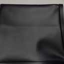 27x27 Inch Silicone Washing Machine Drain Pan - Waterproof Leak Protection Mat, Anti-Vibration Floor Protector for Washers & Dryers, Black